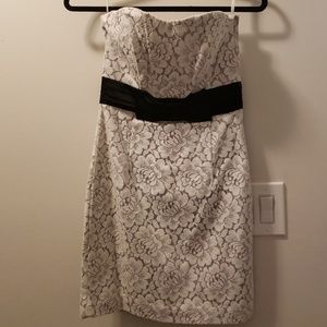 Strapless Lace H&M dress
